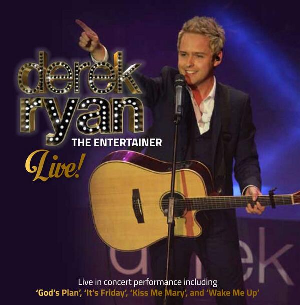 entertainer cd live Derek Ryan