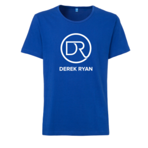 Derek Ryan T-shirt Blue