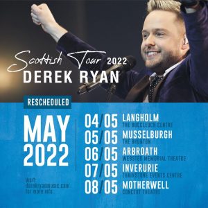 Derek Ryan Scottish Tour 2022