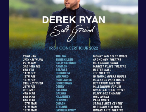 Tickets for Derek’s Irish Concert Tour 2022 ON SALE NOW
