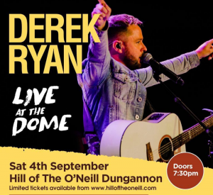 Derek's debut at Hill of The O'Neill Dungannon