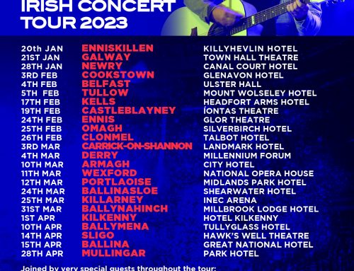 Join Derek on his Irish Concert Tour 2023