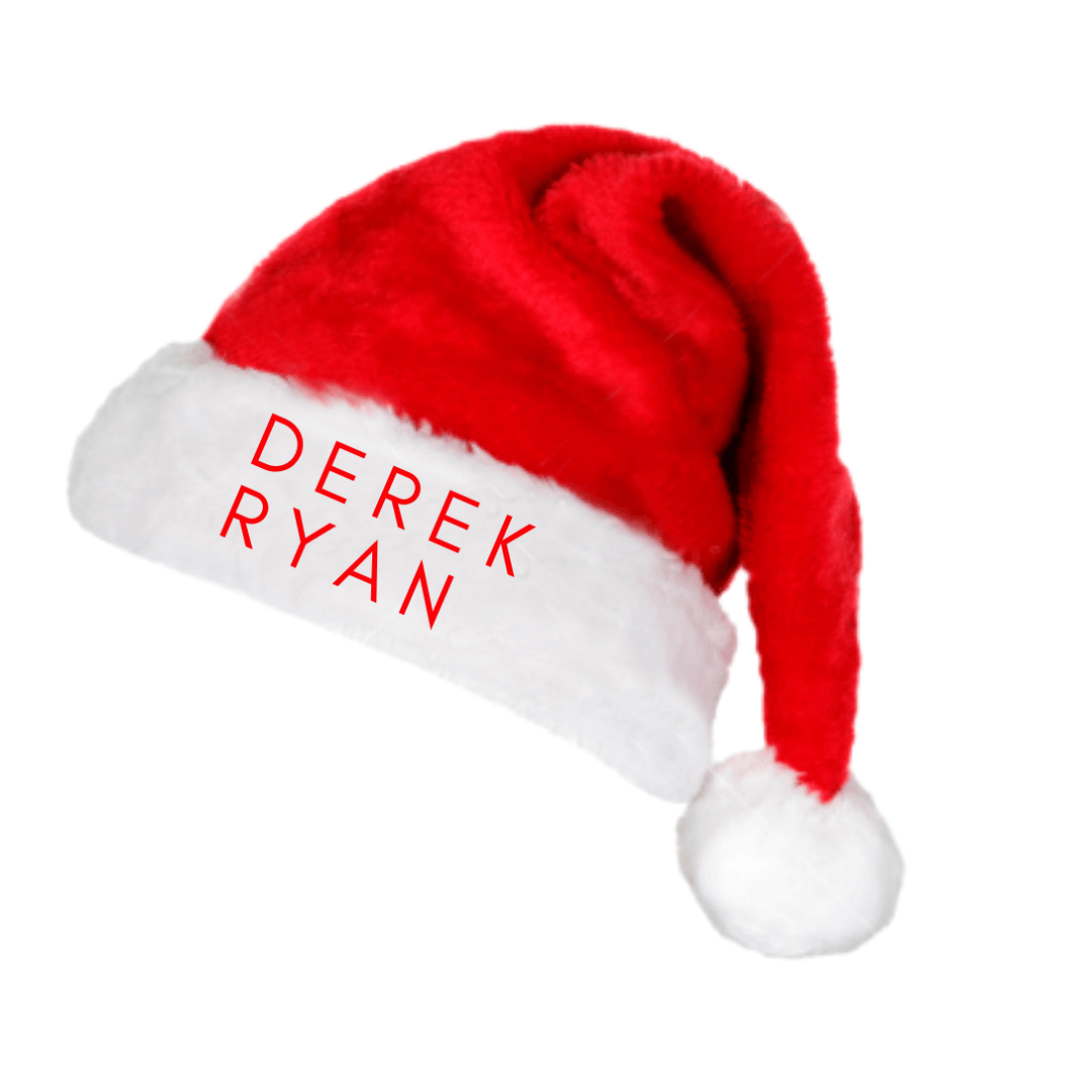 Derek Ryan Christmas hat