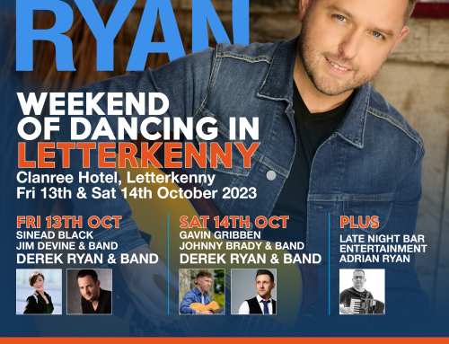 Join Derek on his Dancing Weekend, Letterkenny (Fri 13th & Sat 14th Oct)