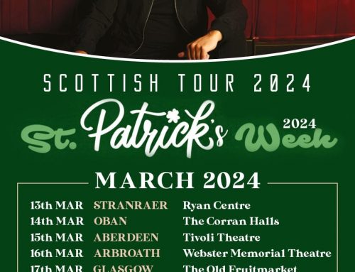 Tickets on sale NOW for Derek’s ‘St Patrick’s Week’ Scottish Tour 2024