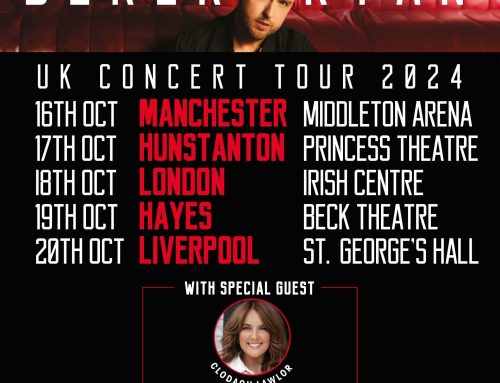 Derek announces UK Tour in October 2024!