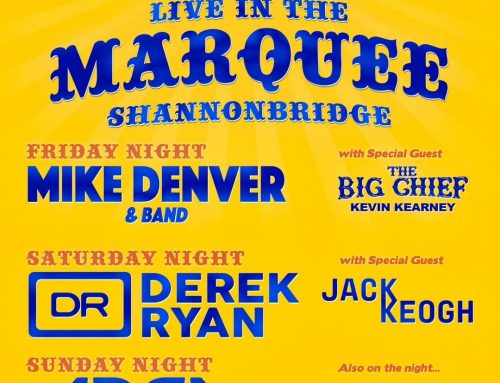 Derek Ryan headlines ‘Live in the Marquee’ Shannonbridge (Saturday 24th August)