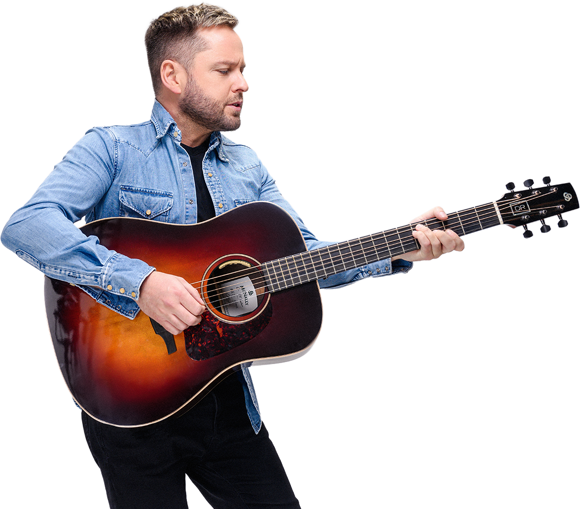 derek ryank playing guitar